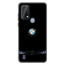 Силіконовий бампер з картинкою машини на Blackview A50 – Чорний BMW