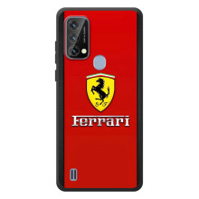 Силіконовий бампер з картинкою машини на Blackview A50 – Ferrari Logo