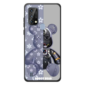 Силіконовий чохол для Blackview A50 – Ведмідь Louis Vuitton