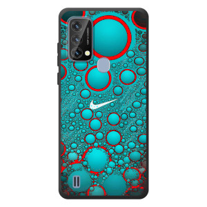 Силиконовый Чехол на Blackview A50 с картинкой Nike – Найк зеленый