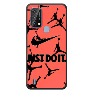 Силиконовый Чехол Nike Air Jordan на uncomplicated – Just Do It