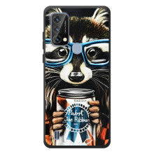 Силіконовий Чохол з Энотами  на Blackview A50 – Єнот в окулярах