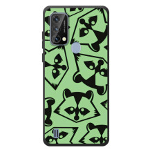 Силіконовий Чохол з Энотами  на Blackview A50 – Мордочки Єнота