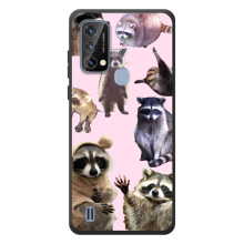 Силіконовий Чохол з Энотами  на Blackview A50 – Смішні Єноти