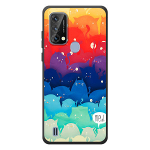 Силиконовый чехол с котиком для Blackview A50 – Mew