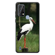 Силіконовий бампер з птичкою на Blackview A50 – Лелека