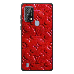 Текстурний Чохол Louis Vuitton для Чорнийвідьйо А50 – Червоний ЛВ