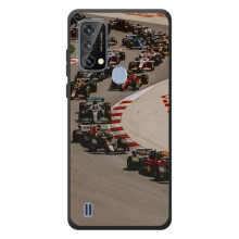 Чехол с прнтом Формула 1 на Blackview A50 – Боліди на трасі