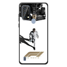 Чехол с прнтом Формула 1 на Blackview A50 – Логотип Ф1
