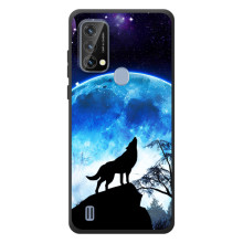 Защитные чехлы для <td>Блеквью А50 <tbody> (AlphaPrint) (ХИТ продаж) ВОЛК – Волк на луну