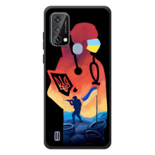 ЗСУ Чехлы (TPU) для Blackview A50 (ЗСУ Врач)