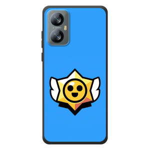 Бампер (ТПУ) с принтом Brawl Stars на Блэ́квью А52 Про – Значок