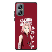 Чехлы Персонажи Аниме Наруто для Blackview A52 Pro (AlphaPrint) (Аниме Сакура)