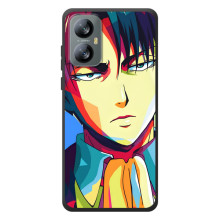 Чехлы Персонажи Аниме Наруто для Blackview A52 Pro (AlphaPrint) (Леви Аккерман)
