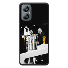 Чехлы для Blackview A52 Pro (Leo чемпион) (AlphaPrint) (Месси в накидке)