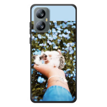 Чохли з зображенням різних тварин на Blackview A52 Pro (Їжачок в руці)