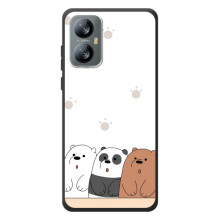 Чохли з зображенням різних тварин на Blackview A52 Pro (Здивовані ведмедики)