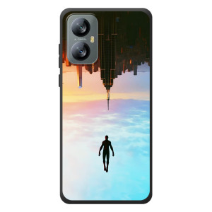 Чехол с человеком пауком для Blackview A52 Pro - (AlphaPrint)
