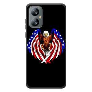 Чехол Флаг USA для Blackview A52 Pro – Крылья США