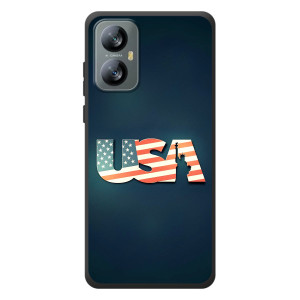 Чехол Флаг USA для Blackview A52 Pro – USA