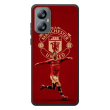 Чехол футболист Роналду для Блэквью А52 Про (Роналду в МЮ)
