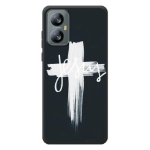 Чехол для Blackview A52 Pro (AlphaPrint) - (Христианские) (Иисус)