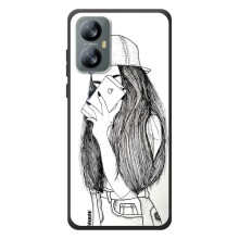 Чехол с печатью для Blackview A52 Pro - (Мода) (AlphaPrint) (Фото девочки)