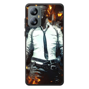 Силиконовый чехол с картинкой "Герой Pubg" на Blackview A52 Pro – Man Пубг