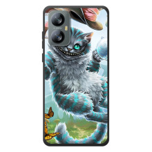 Бампер з зображенням Котиків для Чорнийперегляд A52 Про (Чеширський КОТИК)