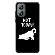 Бампер з зображенням Котиків для Чорнийперегляд A52 Про (Not Today)