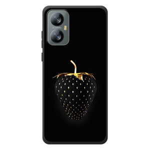 Чехол с изображением  вкусной еды для Blackview A52 Pro – Чёрная клубника
