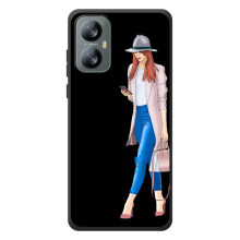 Чохол з картинкою Модні Дівчата Blackview A52 Pro (Дівчина з телефоном)