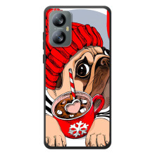 Бампер для Blackview A52 Pro з картинкою "Песики" (Сумний собака)