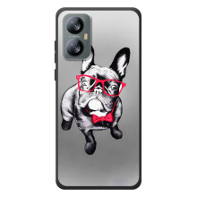 Чохол (ТПУ) Милі песики для Blackview A52 Pro (Бульдог в окулярах)