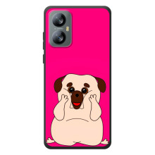Чохол (ТПУ) Милі песики для Blackview A52 Pro (Веселий Мопсік)