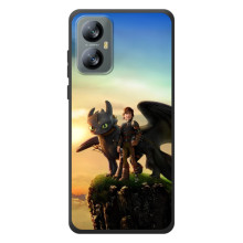 Чехол с принтом дракон Беззубик для Блэквью А52 Про (Мультфильм про дракона)