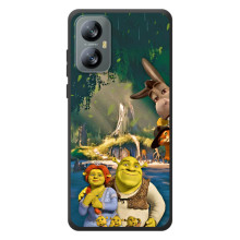 Друкований чохол з принтом Шрек для Blackview A52 Pro – Шрек і Фіона