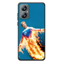 Чехол с принтом Фантастическая четверка для Blackview A52 Pro – Человек-Факел