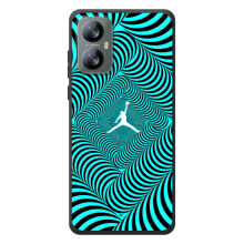 Силіконовый Чохол Nike Air Jordan на Чорнийперегляд A52 Про – Jordan