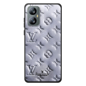 Текстурний Чохол Louis Vuitton для Чорнийперегляд A52 Про – Білий ЛВ