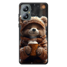 Друкований чохол 'Звірята з кавою' для Blackview A52 Pro (Мішка з кавою)
