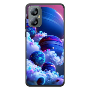 Чехлы КОСМОС для Blackview A52 – Синие планеты