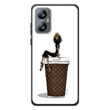 Чехлы Луи Витон для Blackview A52 (AlphaPrint - LOUIS VUITTON) (кофе LOUIS VUITTON)