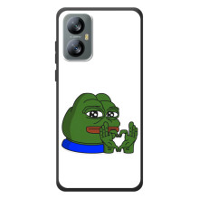 Чохли з зображенням Жаба Мем на Blackview A52 (Жаба серце)