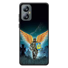 Чехлы с картинкой ЗСУ для Blackview A52 (AlphaPrint) (Солдат ЗСУ)