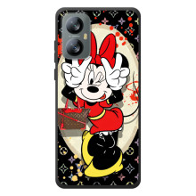 Чехол Disney Mouse Blackview A52 (PREMIUMPrint) (Минни peace)
