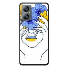 Чохол на Blackview A52 (Український дизайн) – Українка на всю голову