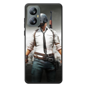 Силиконовый чехол с картинкой "Герой Pubg" на Blackview A52 – Пабг