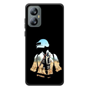 Силиконовый чехол с картинкой "Герой Pubg" на Blackview A52 – Пубг мен