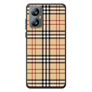 Чохол з Брендами одягу на Червовийю A52 – Burberry стиль